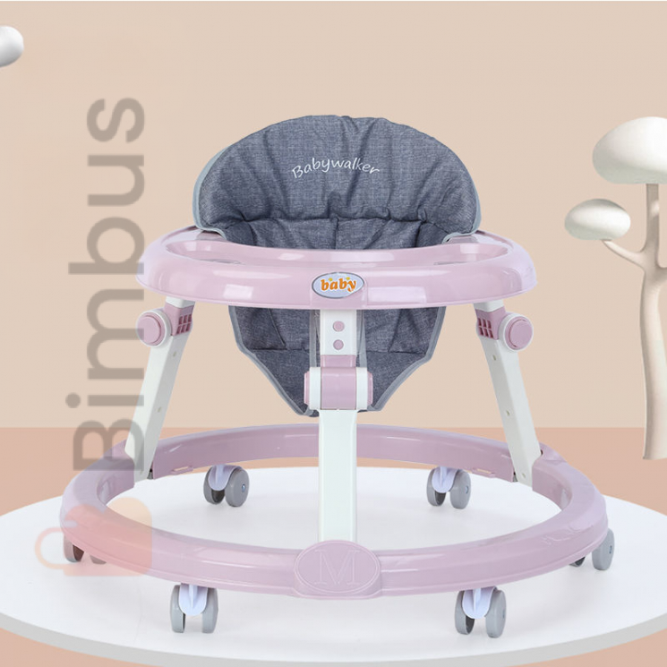 Детские ходунки Babywalker – складные, регулируемые, 2 цвета